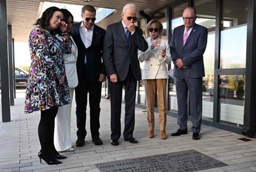 ABDnin konuştuğu tesadüf: Biden karşısında görünce gözyaşlarına boğuldu