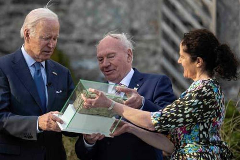 ABDnin konuştuğu tesadüf: Biden karşısında görünce gözyaşlarına boğuldu