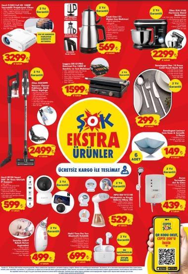 ŞOK aktüel ürünler kataloğu 19 Nisan-30 Mayıs 2023 Bu hafta ŞOK’ta neler var
