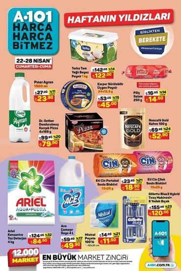 A101 kataloğu aktüel ürünler kataloğu 23-28 Nisan 2023 Bu hafta A101 aktüel ürünlerde neler var