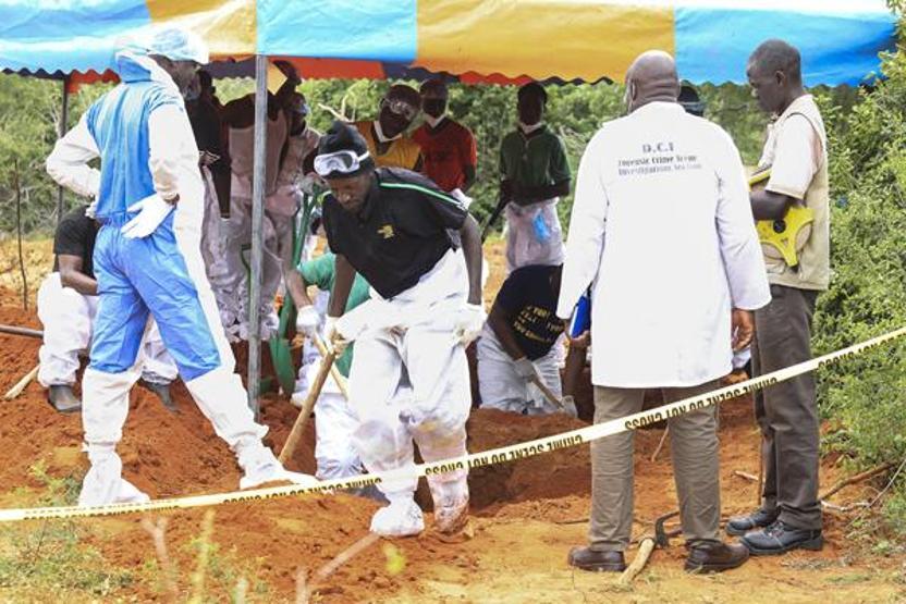 Kenyada açlık tarikatı soruşturması Ulaşılan ceset sayısı 47ye yükseldi