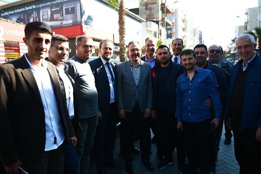 Bakan Kasapoğlu, Turgutluya Togg ile geldi