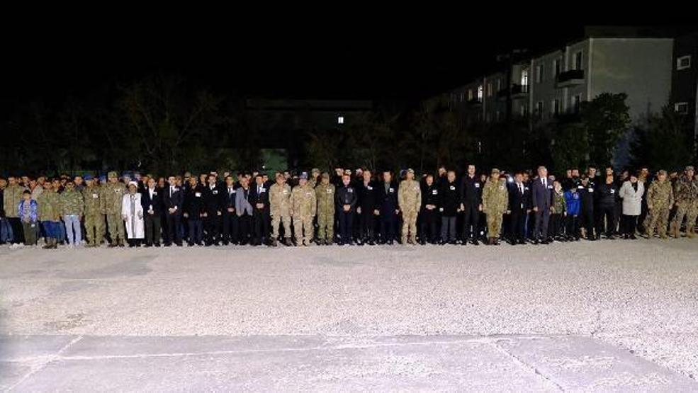 Şırnaktaki kazada şehit olan askerler memleketlerine uğurlandı