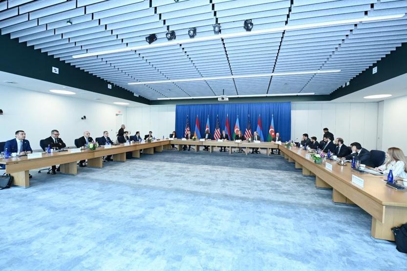 Azerbaycan ve Ermenistan Dışişleri Bakanları ABDde bir araya geldi