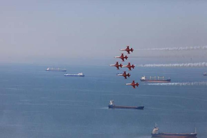 Türk Yıldızları Samsun semalarında
