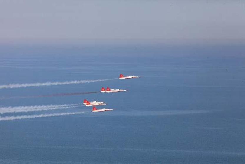 Türk Yıldızları Samsun semalarında