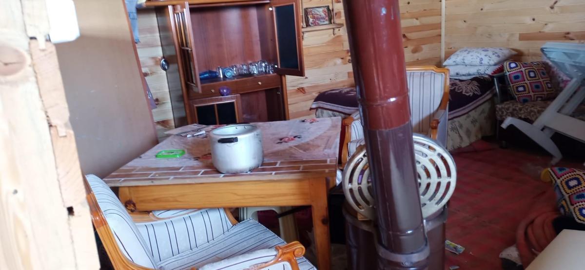 Aç kalan ayılar yayla evlerini talan etti