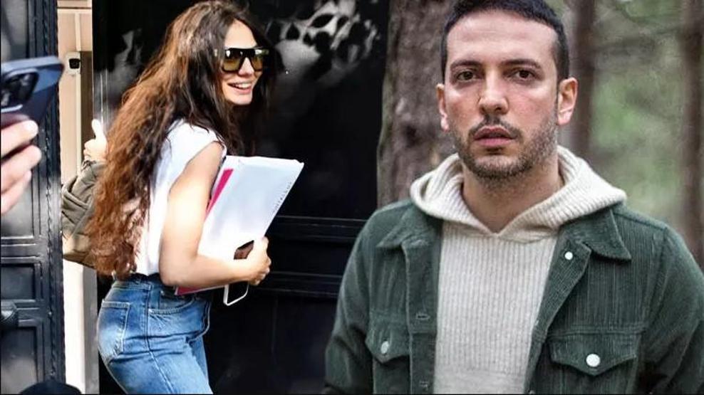 Demet Özdemir eski eşi Oğuzhan Koç’un evinde çıkarken kameralara yansıdı