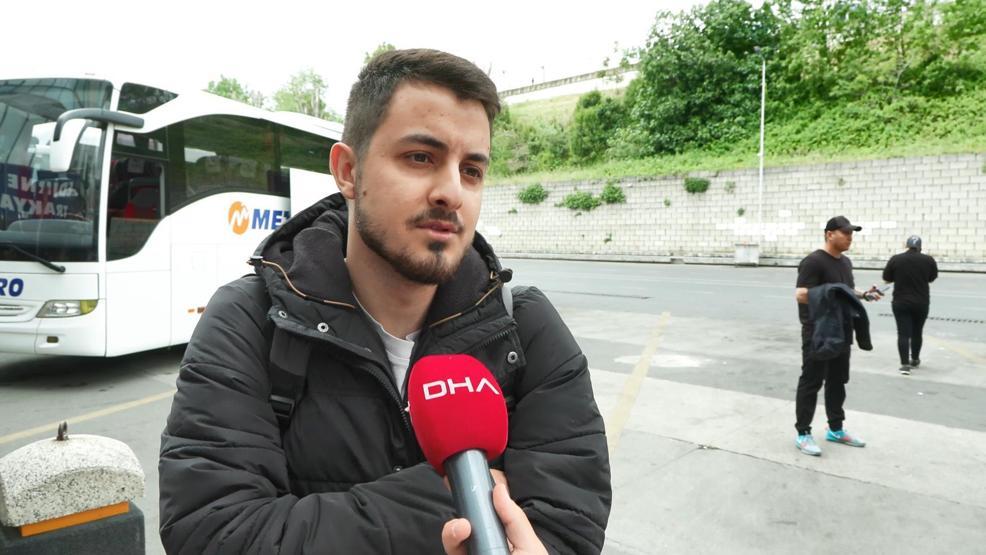 Otogarda 2nci tur hareketliliği