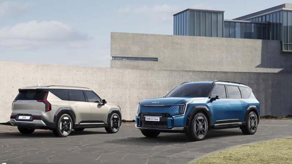 Kia elektrikli ”EV9”un örtüsünü açtı