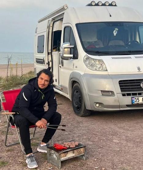 Boğaç Aksoy karavan tatilinde