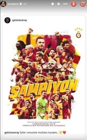 Galatasaraylı ünlüler şampiyonluğu böyle kutladı