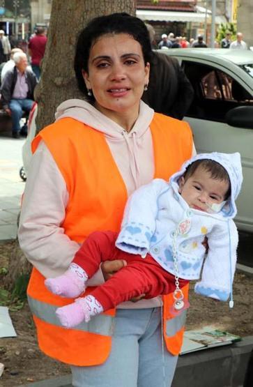 Kendisi gibi SMAlı ikizi depremde ölen Aybüke bebeğin kampanyası yüzde 5te kaldı