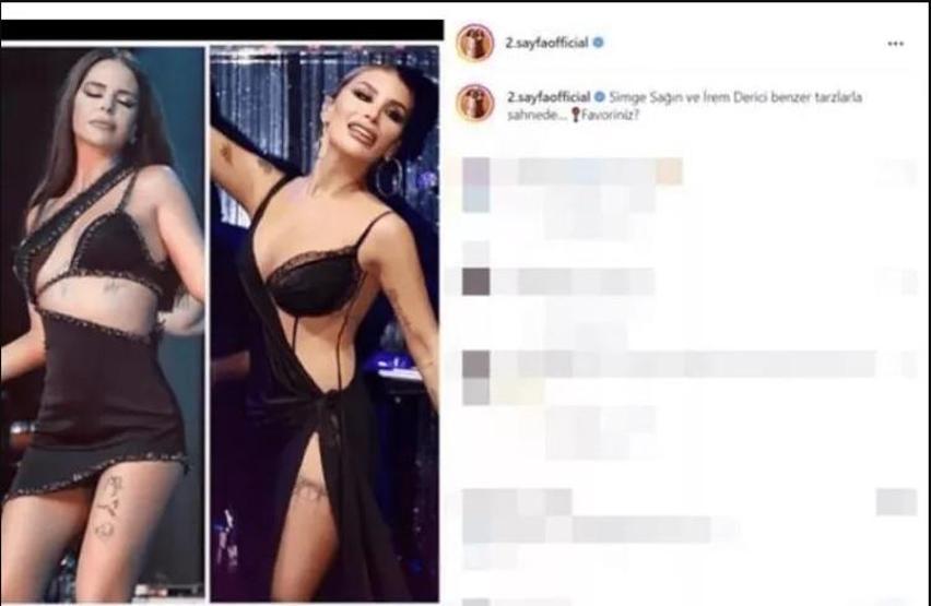 Simge Sağın ile Sefonun yorumları olay oldu