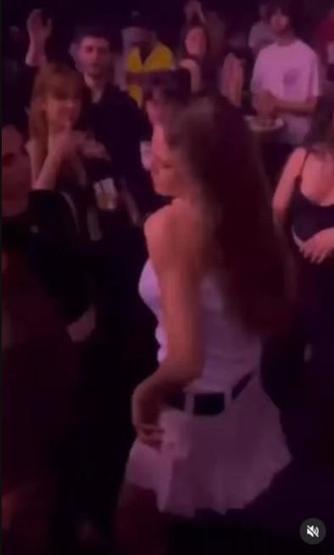 Serenay Sarıkayanın dansı gündeme bomba gibi düştü