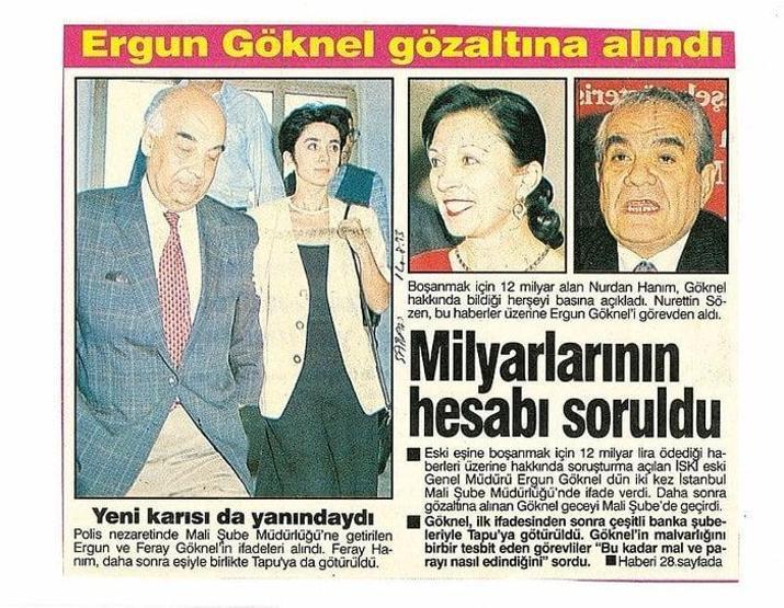 İSKİnin eski Genel Müdürü Ergun Göknel son yolculuğuna uğurlandı