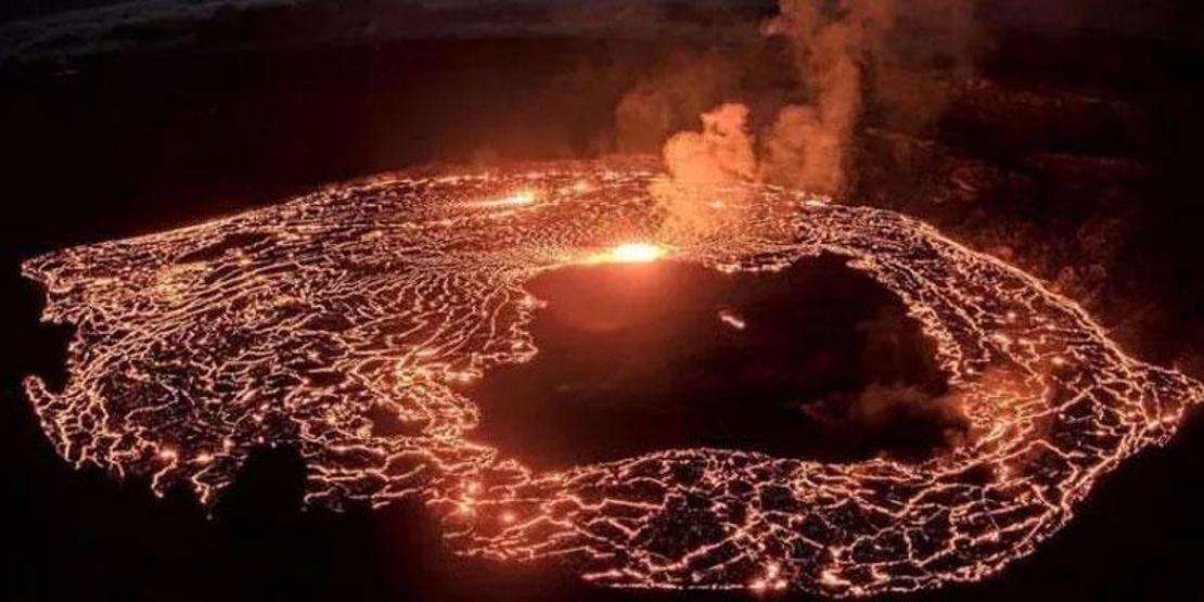 Kilauea Yanardağında patlama: Alarm kodu turuncudan kırmızıya yükseltildi