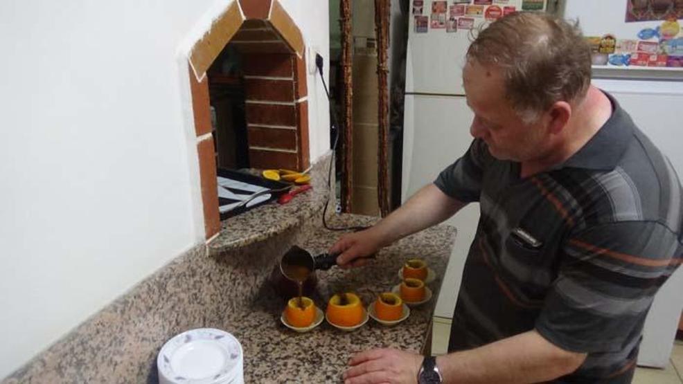 Kahveyi hiç böyle içtiniz mi Damak çatlatan lezzet; portakalda kahve
