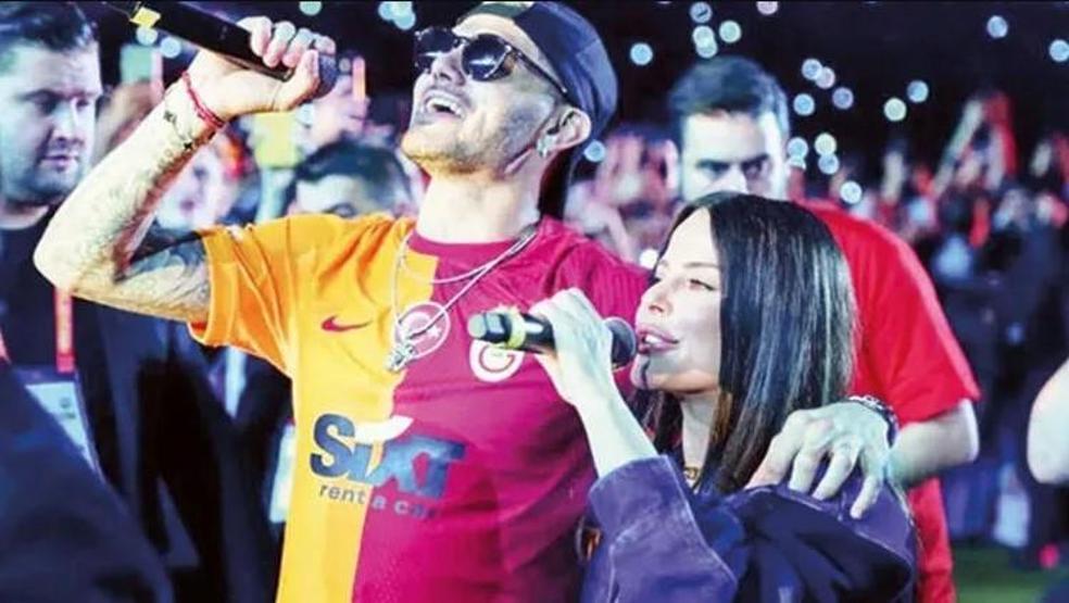 Heskes Simgeyi konuşurken, o isim de Icardi hayranı çıktı
