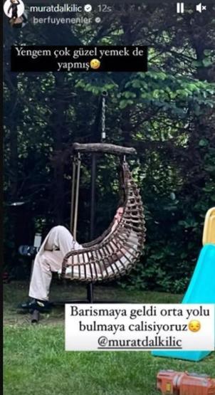 Murat Dalkılıç, Berfu Yenenlerin oyununa geldi