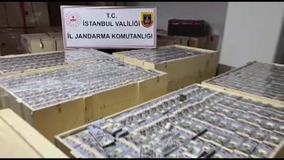 İstanbulda sahte 1 milyar dolar ele geçirildi