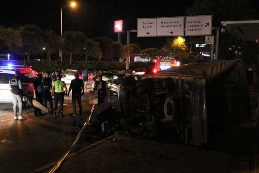 İzmir’de öldüren yarış: 1 ölü, 1i bebek 2 yaralı