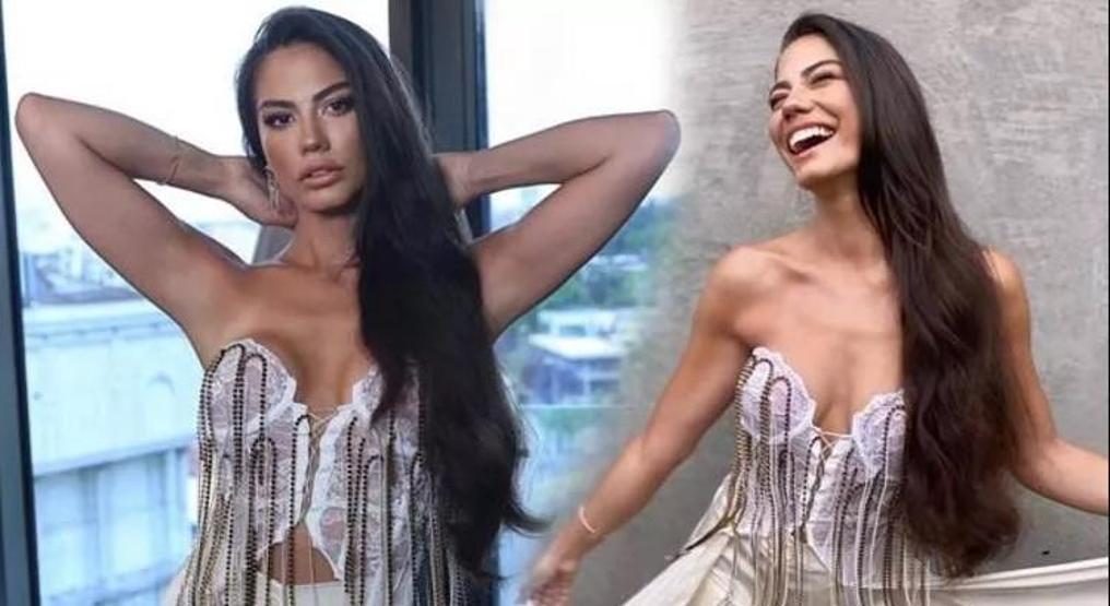 Demet Özdemir kıvrak dansıyla gözleri üzerine çekti