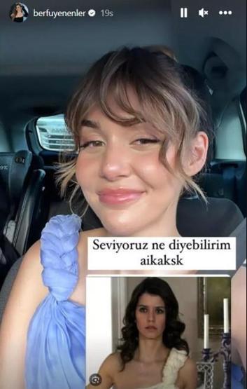 Berfu Yenenlerin tarzı Bihter Ziyagile benzetildi