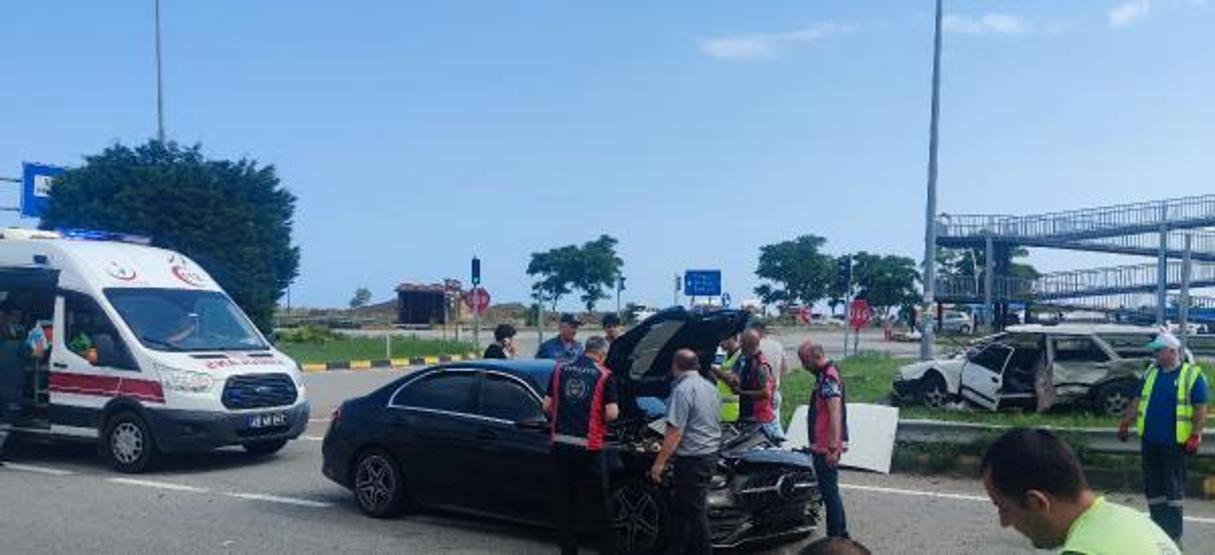 Galatasaraylı Barış Alper Yılmaz kaza yaptı