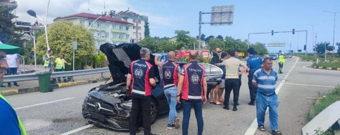 Galatasaraylı Barış Alper Yılmaz kaza yaptı