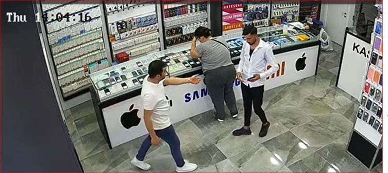 Avcılarda cep telefonu hırsızına dayak