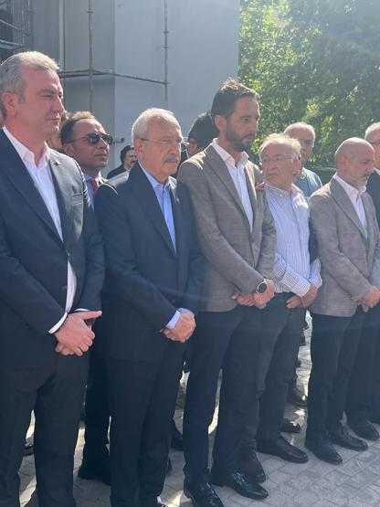 Kılıçdaroğlunun dayısı, son yolculuğuna uğurlandı