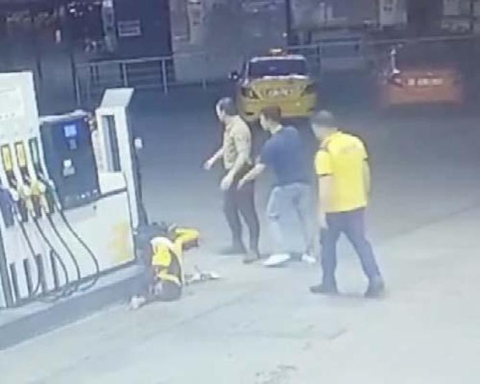 Şişlide akaryakıt istasyonu çalışanını öldüresiye dövdüler