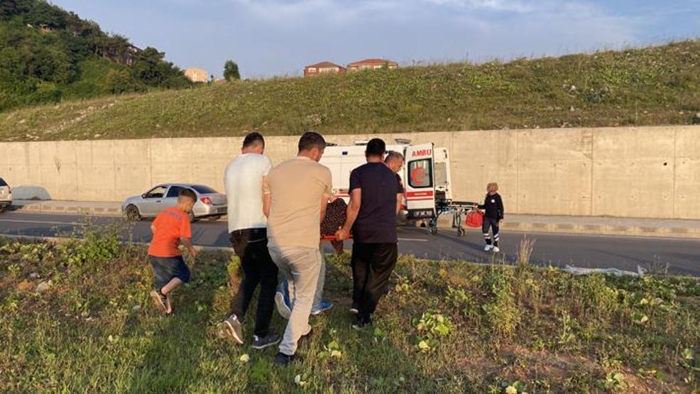 Asker uğurlama konvoyunda kaza: Araç taklalar attı, 4 kişi yaralandı