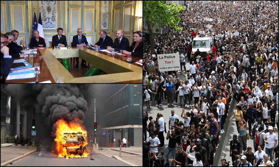 Fransa protestolarında son durum: Tansiyon düşüyor, hasar 1 milyar eurodan fazla...