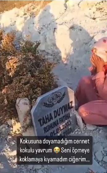 Taha Duymazın annesi yürekleri parçaladı