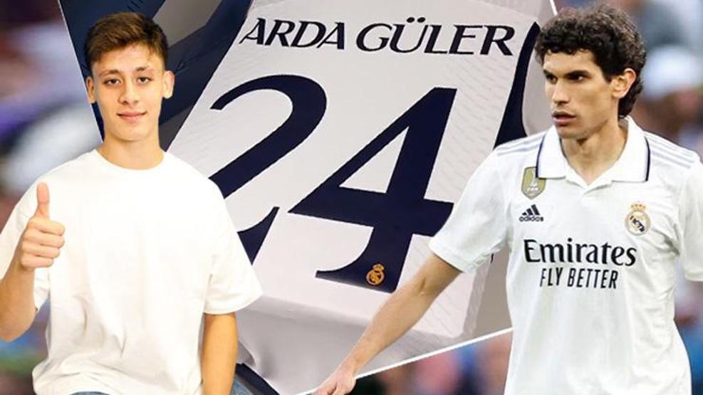 Arda Gülerin Real Madriddeki forma numarası belli oldu