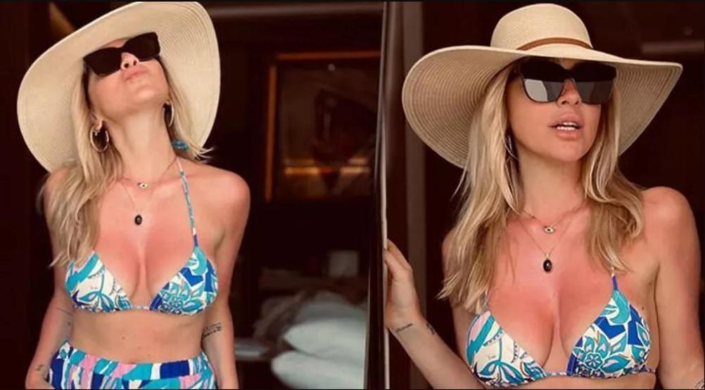 Hadisenin bikinili pozuna yorum yağdı