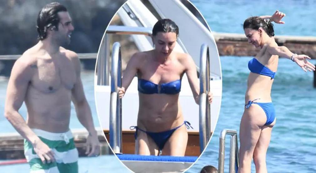 Hande Ataizi ve genç sevgilisi Dinç Aydoğdu tatil sezonunu açtı