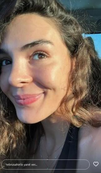 Ebru Şahinden makyajsız tatil paylaşımı