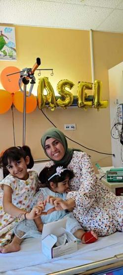 SMA ilacına kavuşan Asel bebek, yürümeye çok hevesli