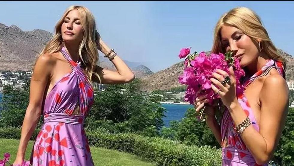Çağla Şıkel buz dolu fıçıya girdi