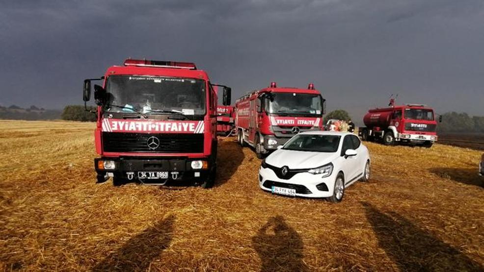 Silivride orman yangını