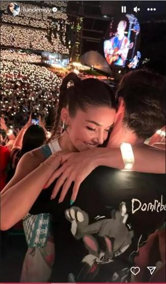 Hande Erçel ile Hakan Sabancı aşka geldi