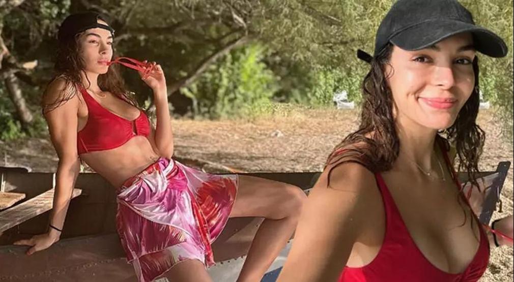 Ebru Şahin yeni tatil pozlarını paylaştı