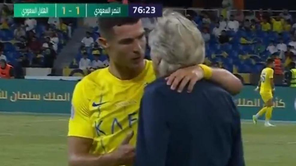 Cristiano Ronaldo ile Jorge Jesus tartıştı