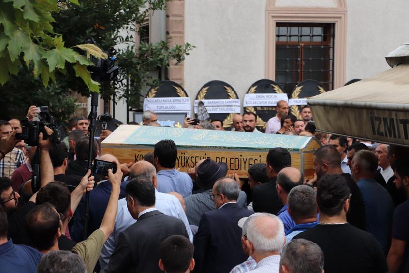 Eski İYİ Parti Kocaeli İl Başkanı son yolculuğuna uğurlandı