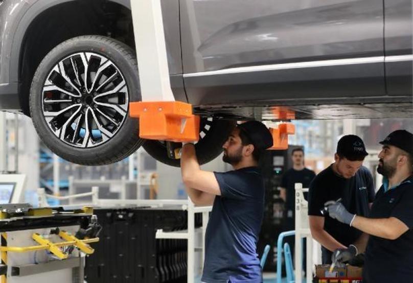 İki bakandan Togg fabrikasına ziyaret: Önümüzdeki yıl 2,5 katına çıkacak