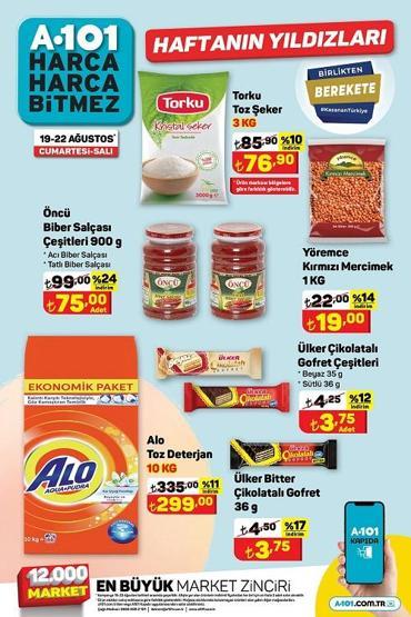 22-25 Ağustos A101 Aktüel Ürünler Kataloğu: A101de Bu Hafta Neler Var Aktüel Ürün Kataloğu Yayında