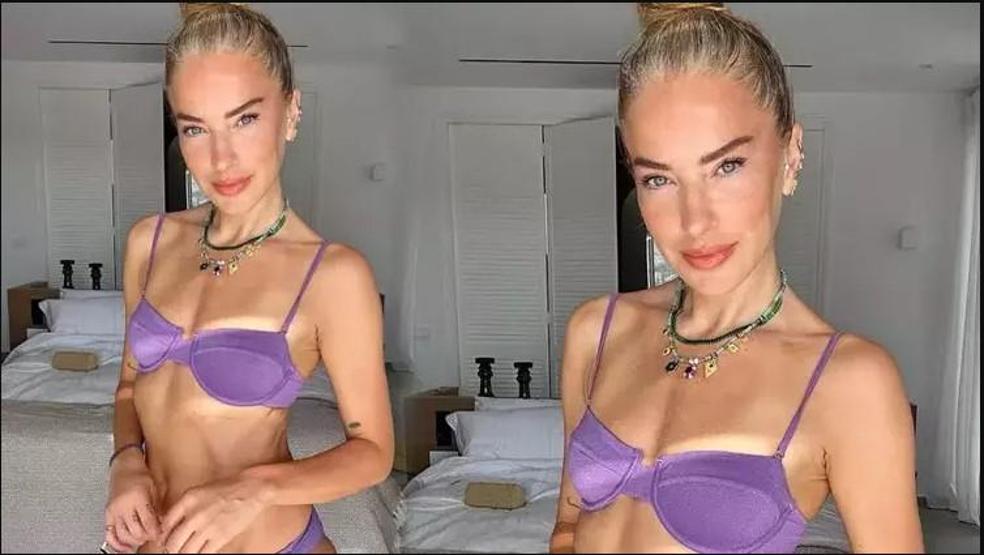 Burcu Esmersoy serin sulara atladı